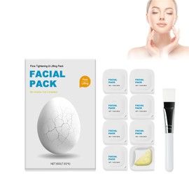 Mikabila (01, F) Clay Mask,Ton Gesichtsmaske,Tiefenreinigung,Verfeinerung der Poren,Feuchtigkeitsspendend,Clay-Gesichtsmaske mit Kaolin-Ton für dunkle Flecken,für die Kontrolle der Akne