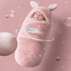 Manta de Felpa para Bebé, Saquito para Dormir, 0-3 Meses
