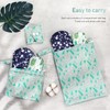 Viedouce washable panty liners, super absorbent bamboo sanitary towel, reusable