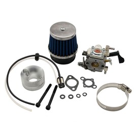 FLMLF Rc Car Small Air Filter + Carburetor + Fuel Pipe for 1/5 Hpi Rofun Km Rovan LT Baja FG ZENOAH CY RCMK GoPed Redcat 23CC~58CC Engine Parts