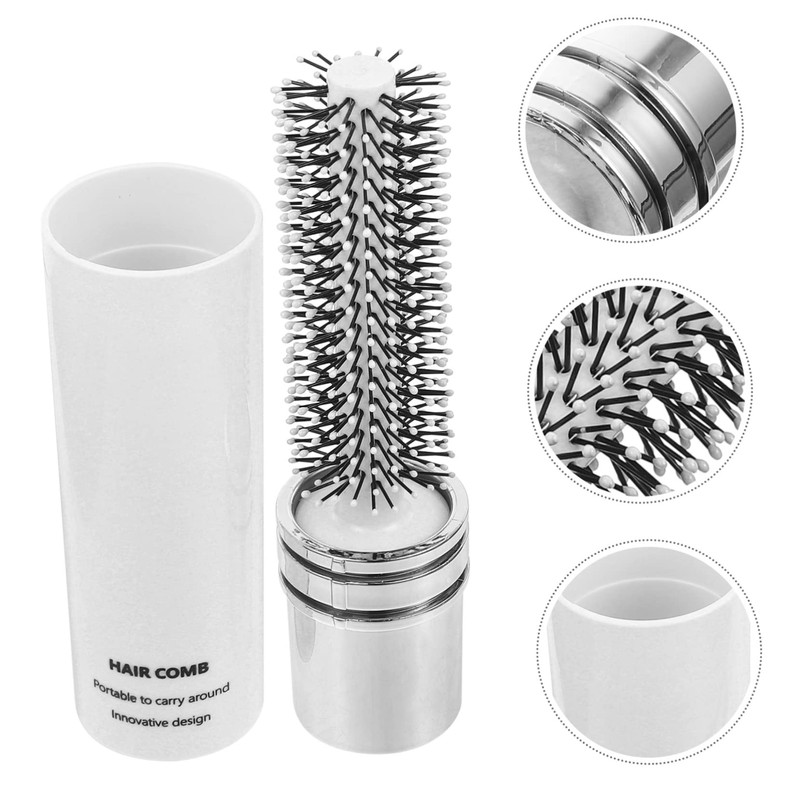 SAFIGLE Retractable Portable Hair Brush for Women Compact Styling Roll