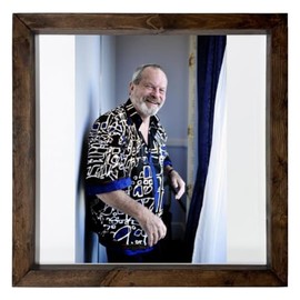 Terry Gilliam - 12X12 Full Color Photo Sign With Wood Frame PTR #G685814