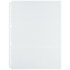 Collect S-4230 Transparent Pocket Leaf A4 6 Pockets, 30 Holes,