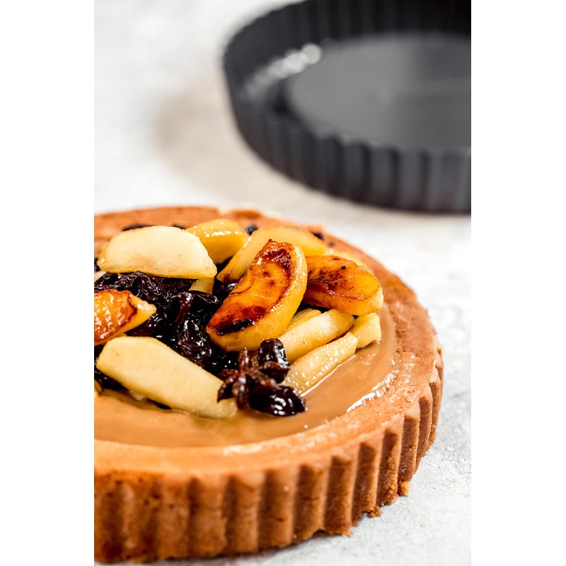MasterClass KCMCHB84 Sponge Flan Tin with Loose Base and PFOA