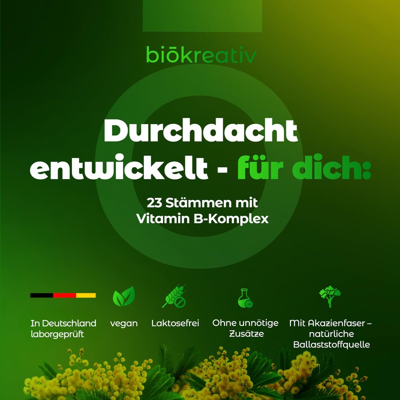 Biocreative Culture Complex without Inulin - 21 Billion CFU, 23