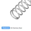 QUARKZMAN Pack of 5 Compression Spring 304 Stainless Steel Spring