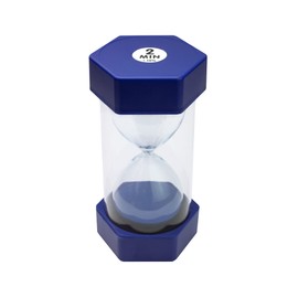 TeacherFav Kids 2 Minute Blue Sand Timer 16cm Sand Timer Acrylic Coated for Classroom, Home and Nursery Large Single Pack