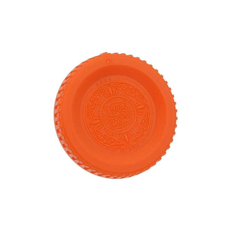 Fotodiox Orange Designer Body Cap Compatible with Nikon F-Mount Cameras