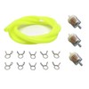 Petrol Hose Neon Yellow Spring Clamp Petrol Filter Set Suitable for Scooter/Moped/Moped
