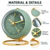 Nordic Minimalist Alarm Clock for Kids and Students – Silent
