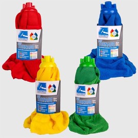 La Briantina Mop Tornado 33 cm 123 g Professional Double Microfibre and Polyester Mesh Universal Thread