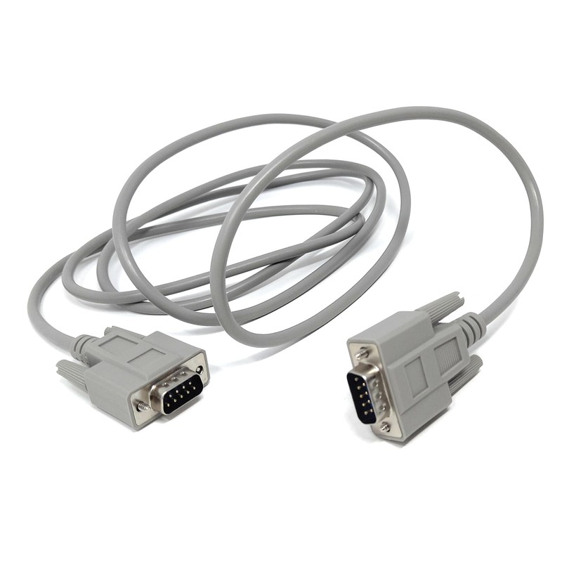 2m Serial 9-Pin Male to Male Cable (DB9 to DB9)