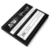 Ashton and Wright - 6 Inch / 15cm Raised Rulers