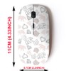 2.4G Wireless Mouse with Cute Pattern Design for All Laptops