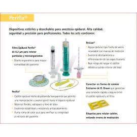 B Braun Set Para Anestesia Epidural Perifix 401 (1 Pieza)