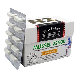 Peter & John Green-lipped Mussel 22,500 60 Capsules / 피터앤존 초록입홍합 22500 60캡슐