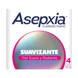 ASEPXIA 4 Pack Jabón en Barra Suavizante Cara y Cuerpo 100g