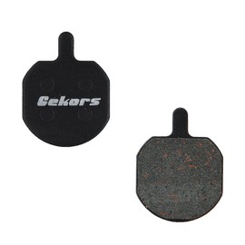 Gekors Semi-Metallic Bicycle Disc Brake Pads for Hayes MX-2/MX3/MX4, 1 Pair, Black