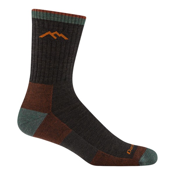 Darn Tough Vermont Mens Hiker Micro Crew Midweight with Cushion