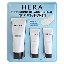Hera Refreshing Cleansing Foam 260g (160g + 2 50g) / 헤라 리프레싱 클렌징 폼 260g (160g + 50g 2개)
