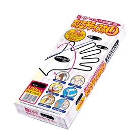 Otafuku Gloves, Disposable Gloves, Polyethylene, Edible Safe, Embossed Outside Dispo, #248 SS, 100 Pieces