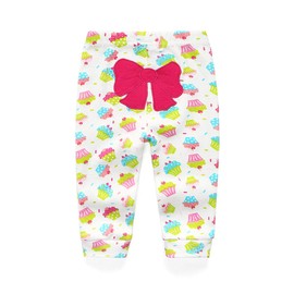 Kiddiezoom Unisex Baby 3 Pack Newborn Pants Baby Boy Girls Cotton Long Pants Baby Bodysuits Newborn Clothes