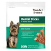 Wonder Bound Beef Flavor Dental Sticks for Tiny Dogs (5-20