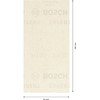 Bosch Professional 10x Expert M480 Sanding Net (for Hardwood, Paint