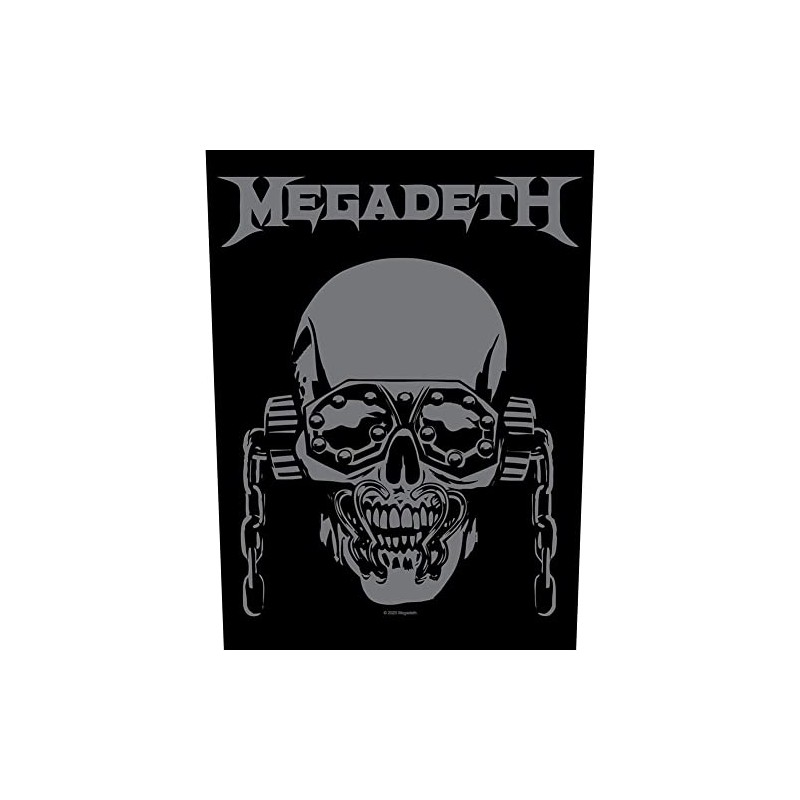 Razamataz Megadeth # 3 Vic Rat Head Patch 36 x
