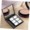 PACKOVE 1Set Empty Eyeshadow Case with Mirror Refillable Highlighter Blush
