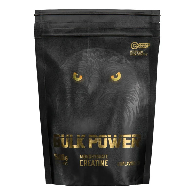 Creatina Monohidratada Micronizada Bulk Power de 500 g Sin Sabor