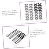 TOVINANNA 20 Pairs Artificial False Eyelashes Fake Eyelashes Segmented False