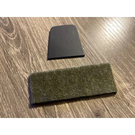 CIR-CUT ARCHERY XL SUPER HAIR & LEATHER Traditional Archery RECURVE LONGBOW BOW Bear Type Rug - GREEN