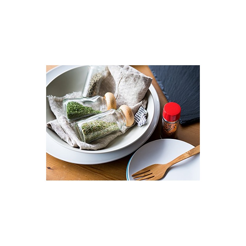 Spice Bottle, Spice-39 39.5ml -Set of 10 - (1 Hole,