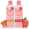 HASK ROSE OIL + PEACH Shampoo and Conditioner Set -