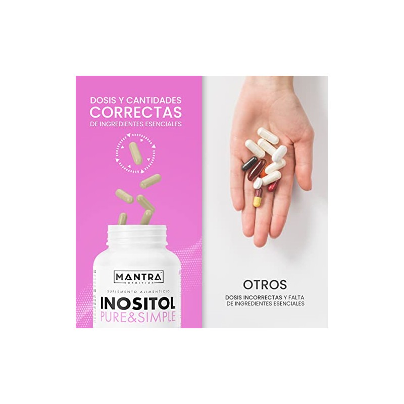 INOSITOL PURO | MANTRA Nutrition | Inositol Pure & Simple