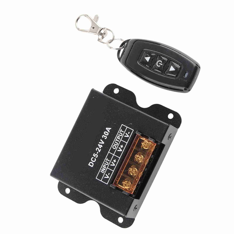 LED Single Color Dimmer Controller 3 Keys RF Large Power