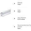 Gordon Glass® Large Translucent Shower Door Vinyl Bulb Seal -