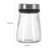 BIUDECO Stainless Steel Salt Pepper Pepper Condiment Jar Dispenser Perfect