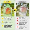 100 Pcs Fruit Protection Bags, 3 Sizes Fruit Netting Bags