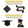 Ajuanbazha Unisex Graduation Cap Set, Adjustable Graduation Cap in Black