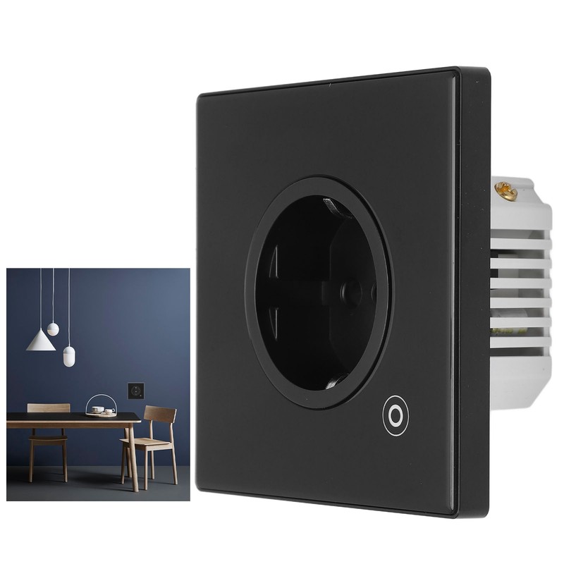 Smart Socket 16A 3000W Modern Design Multi Function Smart Timing