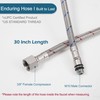 HOIGY 30 Inch Faucet Supply Lines, Bathroom Kitchen Water Supply