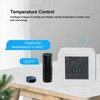 Temperature and Humidity Sensor, Wireless Digital Hygrometer Thermometer with LED