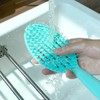 Yao Hairbrush [Scalp Care Round Aqua Sea] Wet Hair Shampoo
