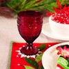 Fitz and Floyd Trestle Glassware Ornate Goblets, 4 Count (Pack