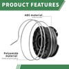 Fogbush Strimmer Wire Replacement, 4Pcs Strimmer Spool Compatible with Bosch