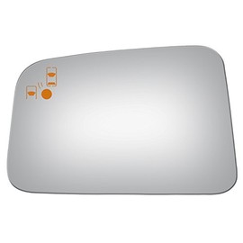 Burco 4644BC Driver Side Mirror Glass w/Blind Spot & Cross Path for 11-14 Ford Edge, Lincoln MKX