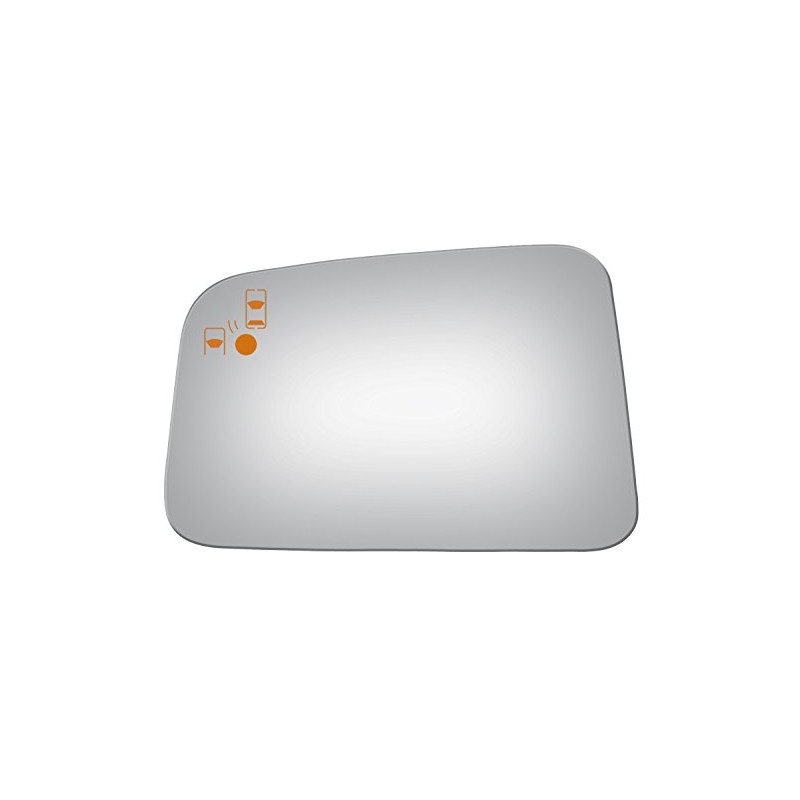 Burco 4644BC Driver Side Mirror Glass w/Blind Spot & Cross