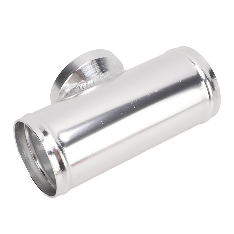 2.5in Blow Off Valve Flange Aluminum Alloy Silver Rustproof Universal